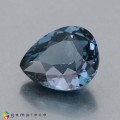 Natural Spinel 2.42 Carats Electric Blue Pear 9x8 mm Loose Gemstone - Image 3