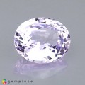 Natural Spinel 2.99 Carats Baby Lilac Pink Oval 10x8 mm Loose Gemstone - Image 2