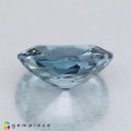 Natural Spinel 2.99 Carats Ash Blue Oval 10x8 mm Loose Gemstone - Image 2