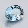 Natural Spinel 2.99 Carats Ash Blue Oval 10x8 mm Loose Gemstone - Image 4