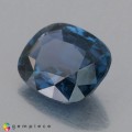 Natural Spinel 3.16 Carats Vivid Blue Cushion 10x8 mm Loose Gemstone - Image 1