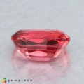 Natural Spinel 0.44 Carats Crimson Pink Oval 5x4 mm Loose Gemstone - Image 2