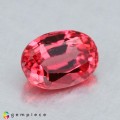 Natural Spinel 0.44 Carats Crimson Pink Oval 5x4 mm Loose Gemstone - Image 5
