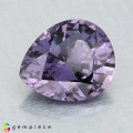 Natural Spinel 2.65 Carats Purple Pear 10x8 mm Loose Gemstone - Image 1