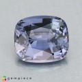 Natural Spinel 2.69 Carats Ash Blue Cushion 9x8 mm Loose Gemstone - Image 1