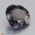 Natural Spinel 3.34 Carats Purple Pear 10x10 mm Loose Gemstone - Image 4