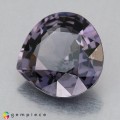 Natural Spinel 3.34 Carats Purple Pear 10x10 mm Loose Gemstone - Image 1