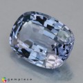 Natural Spinel 3.76 Carats Steel Blue Cushion 11x8 mm Loose Gemstone - Image 2