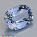 Natural Spinel 3.76 Carats Steel Blue Cushion 11x8 mm Loose Gemstone - Image 1