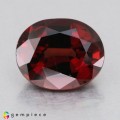 Natural Spinel 1.59 Carats Purplish Red Oval 8x6 mm Loose Gemstone - Image 1