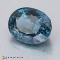 Natural Spinel 2 Carats Vivid Blue Oval 8x6 mm Loose Gemstone - Image 3