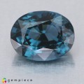 Natural Spinel 2 Carats Vivid Blue Oval 8x6 mm Loose Gemstone - Image 1