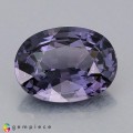 Natural Spinel 2.85 Carats Vivid Purple Oval 10x8 mm Loose Gemstone - Image 1