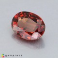 Natural Spinel 1.39 Carats Orange Red Oval 8x6 mm Loose Gemstone - Image 3