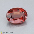 Natural Spinel 1.39 Carats Orange Red Oval 8x6 mm Loose Gemstone - Image 6
