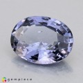 Natural Spinel 2.57 Carats Steel Blue Oval 10x8 mm Loose Gemstone - Image 2