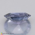 Natural Spinel 2.57 Carats Steel Blue Oval 10x8 mm Loose Gemstone - Image 3
