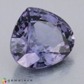 Natural Spinel 4.25 Carats Purple Pear 10x11 mm Loose Gemstone - Image 2