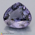 Natural Spinel 4.25 Carats Purple Pear 10x11 mm Loose Gemstone - Image 3