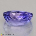 Natural Tanzanite 2.06 Carats Purple Blue Oval 9x7 mm Loose Gemstone - Image 4