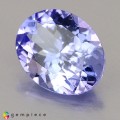 Natural Tanzanite 1.79 Carats Purple Blue Oval 9x7 mm Loose Gemstone - Image 2