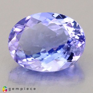 tanzanite  2.08cts - 9x7mm