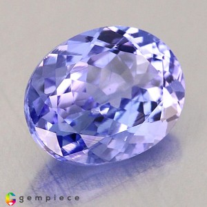 tanzanite  2.08cts - 9x7mm