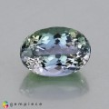 Natural Tanzanite 2.87 Carats Blue Green Oval 10x7 mm Loose Gemstone - Image 1