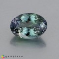 Natural Tanzanite 2.50 Carats Blue Green Oval 10x7 mm Loose Gemstone - Image 1