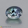 Natural Tanzanite 2.41 Carats Purple Green Oval 9x7 mm Loose Gemstone - Image 3