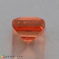 Natural Triplite 0.25 Carats Orange Square  3x2 mm Loose Gemstone - Image 3