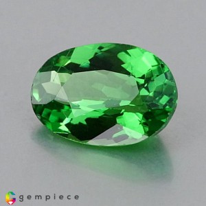 tsavorite garnet  1.29cts - 8x6mm tsavorite garnet  1.29cts - 8x6mm