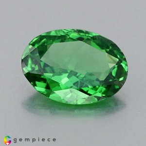 tsavorite garnet  0.88cts - 8x6mm tsavorite garnet  0.88cts - 8x6mm