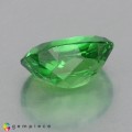 Natural Tsavorite garnet 1.10 Carats Chrome Green Oval 7x5 mm Loose Gemstone - Image 3