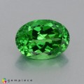 Natural Tsavorite garnet 1.10 Carats Chrome Green Oval 7x5 mm Loose Gemstone - Image 5