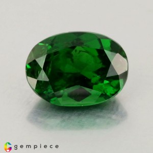 tsavorite garnet  2cts - 9x6mm