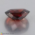 Natural Zircon 3.91 Carats Fiery Orange Oval 10x9 mm Loose Gemstone - Image 2