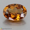 Natural Zircon 4.09 Carats Honey Brown Oval 11x8 mm Loose Gemstone - Image 4
