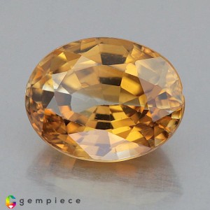 zircon  5.23cts - 11x8mm