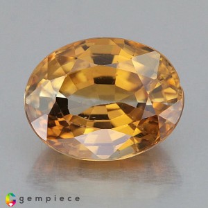zircon  5.23cts - 11x8mm