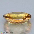 Natural Zircon 6.28 Carats Yellow Oval 13x9 mm Loose Gemstone - Image 3
