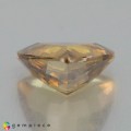 Natural Zircon 5.46 Carats Champagne Trilliant  11x11 mm Loose Gemstone - Image 3