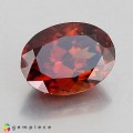 Natural Zircon 5.69 Carats Imperial Orange Oval 12x9 mm Loose Gemstone - Image 5