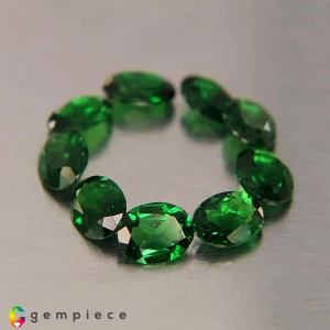 tsavorite garnet  2.82cts - 5x4mm