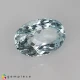 Light Ice Blue Natural Aquamarine Oval 9.31Cts Buy natural aquamarine Gemstone Online